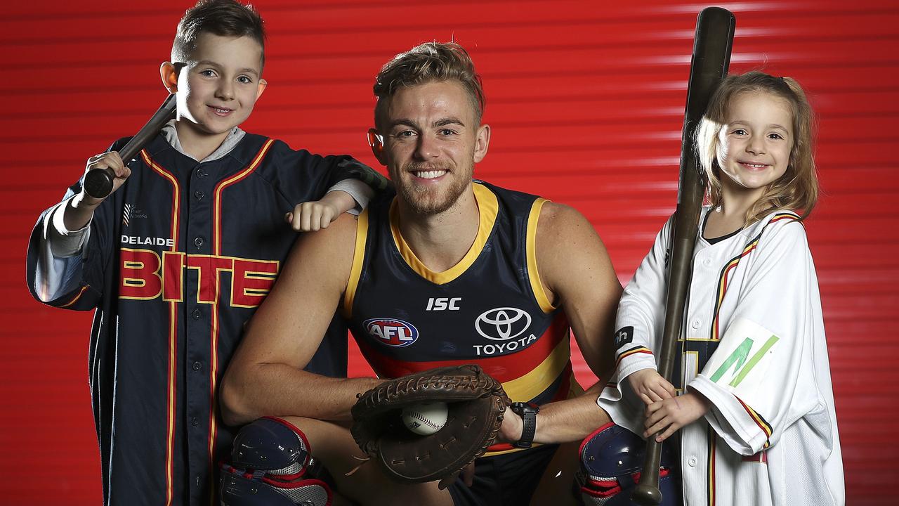 Adelaide Crows have taken over Adelaide Bite. Photo: Sarah Reed