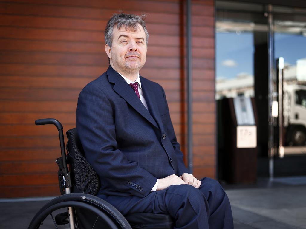 Dr Ben Gauntlett is the Australian Disability Discrimination Commissioner. Picture: Sam Ruttyn