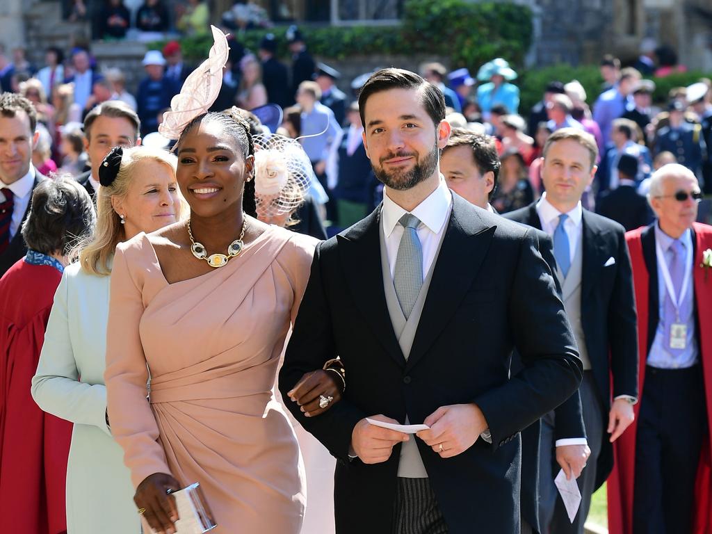 Serena Williams and her husband Alexis Ohanian.