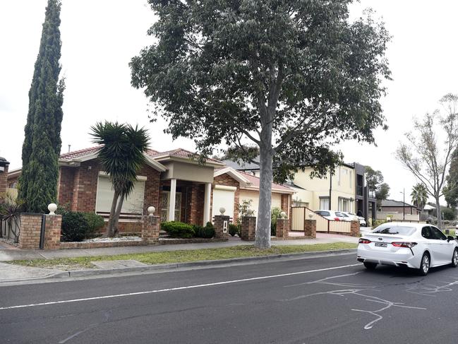 A Burnside Heights property near where he was found dead. Picture: Andrew Henshaw