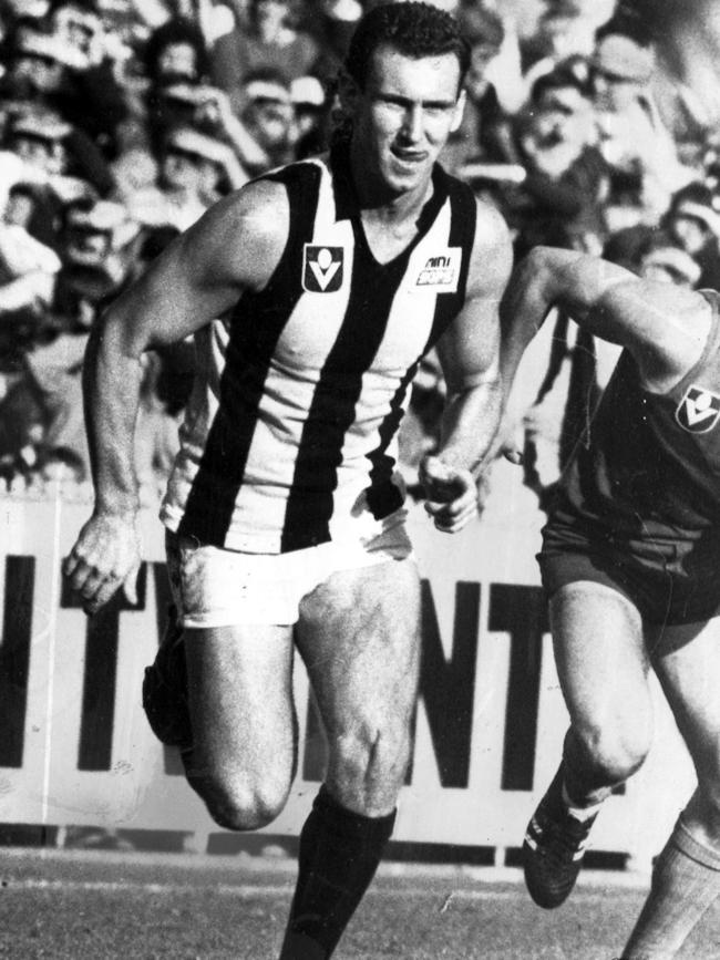 Mick McGuane says Jamie Elliott has traits which remind him of Peter Daicos. 