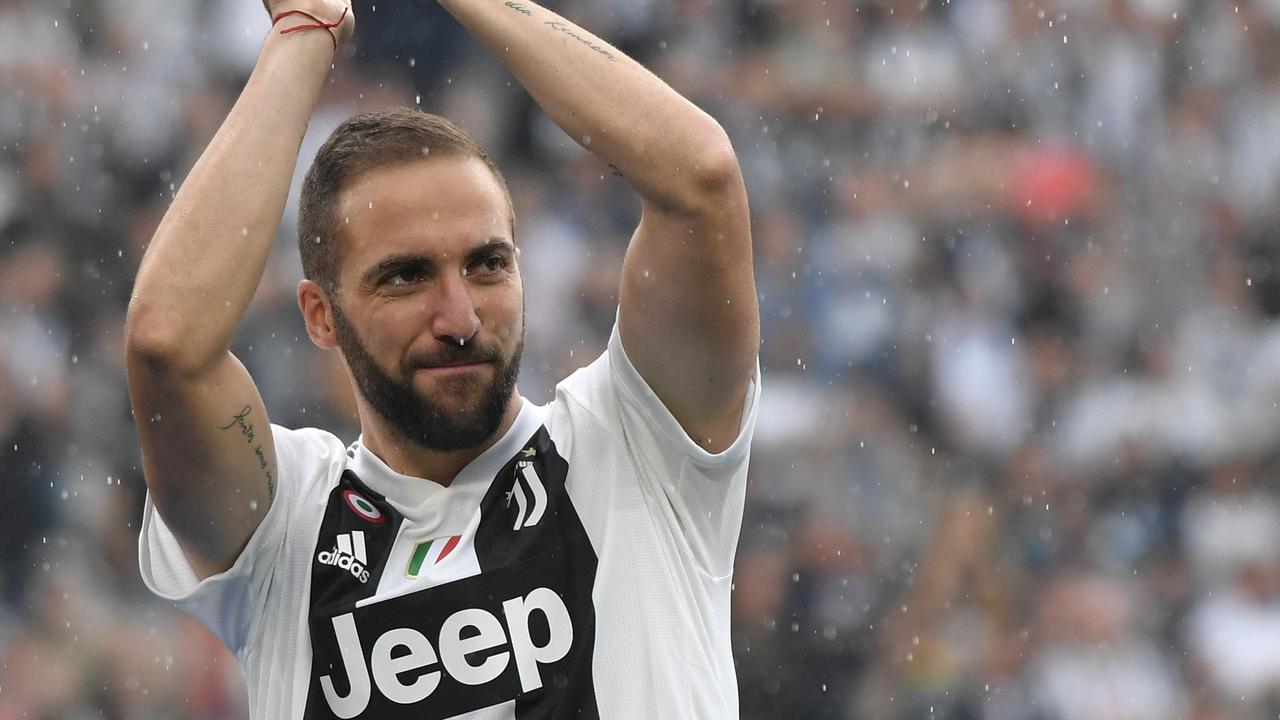 Argentine striker Gonzalo Higuain.