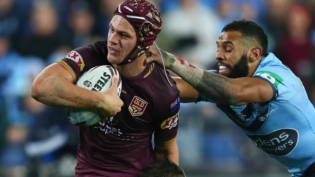 Kalyn Ponga took on a surprise role for the Maroons.