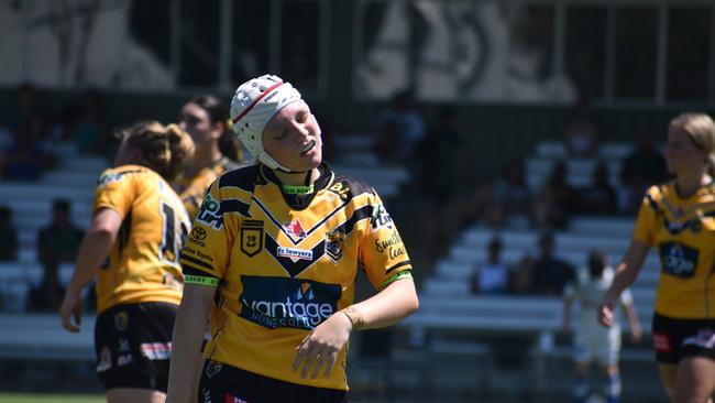 Harvey Norman under 19s game between the Ipswich Jets and Sunshine Coast Falcons. Saturday March 4, 2023. Picture, Nick Tucker.