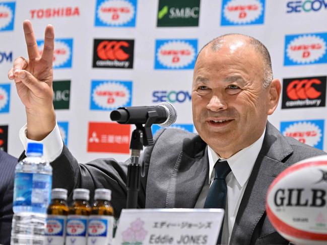 Eddie Jones did the dirty – abandoning Australia for Japan. Picture: AFP