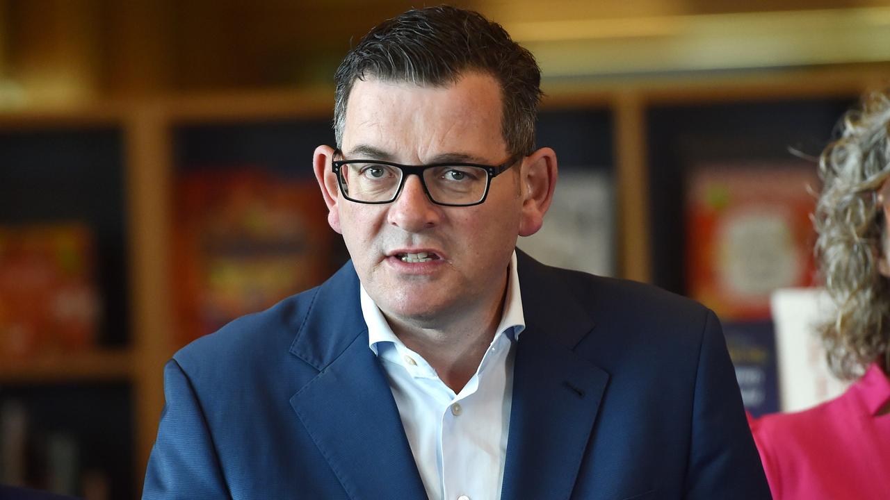 Voters appear to have lost faith in Daniel Andrews to look after their health needs. Picture: Nicki Connolly