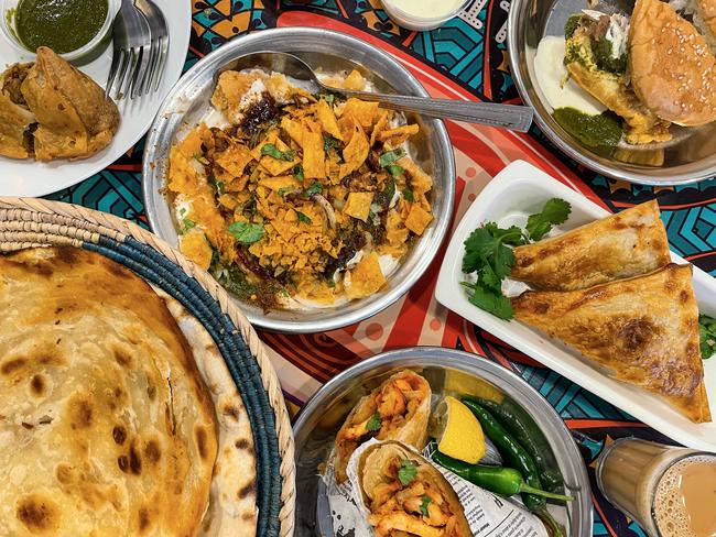 Some of the Pakistani foods on the GupShup men. Picture: Jenifer Jagielski