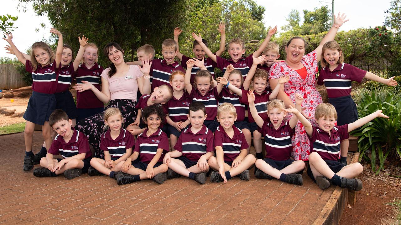 My First Year 2023: Mary MacKillop Catholic College, Highfields Prep A, February 2023. Picture: Bev Lacey