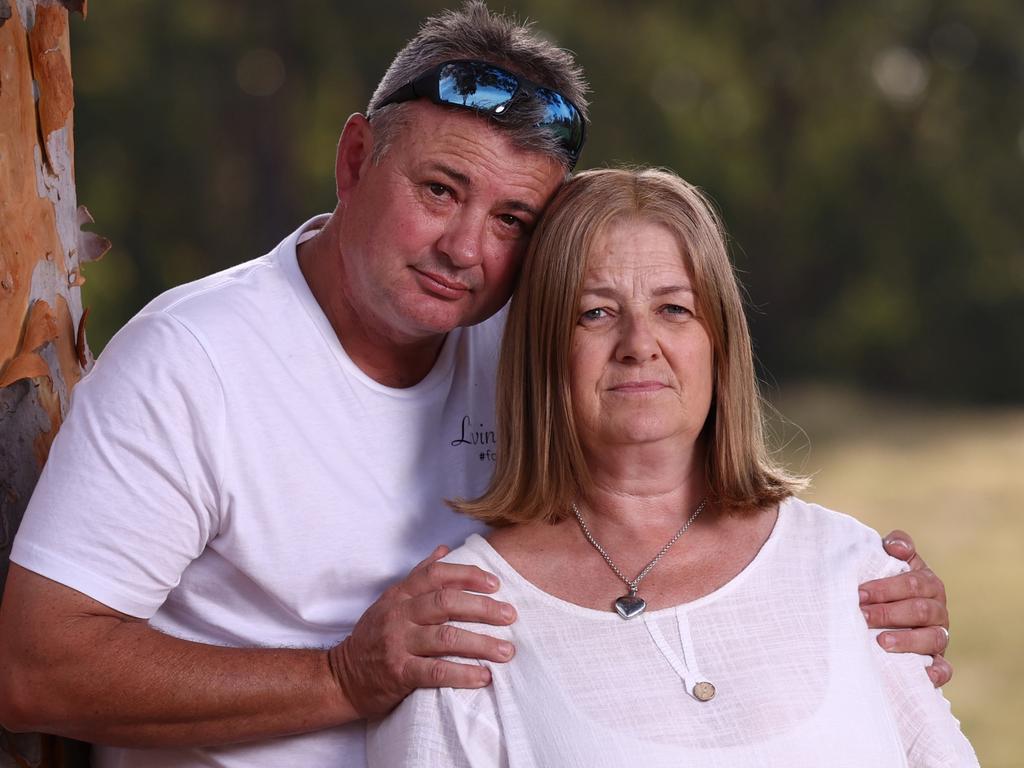 Wendy and Mark Bradbury, parents of Lewis, considered moving from their home after their son died. Picture: Alex Coppel