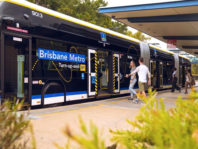 Brisbane's Metro has hit the one million passenger mark. Picture: Brisbane City Council