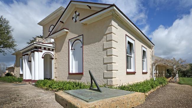 The main house at Woolmers Estate. Picture: Chris Kidd