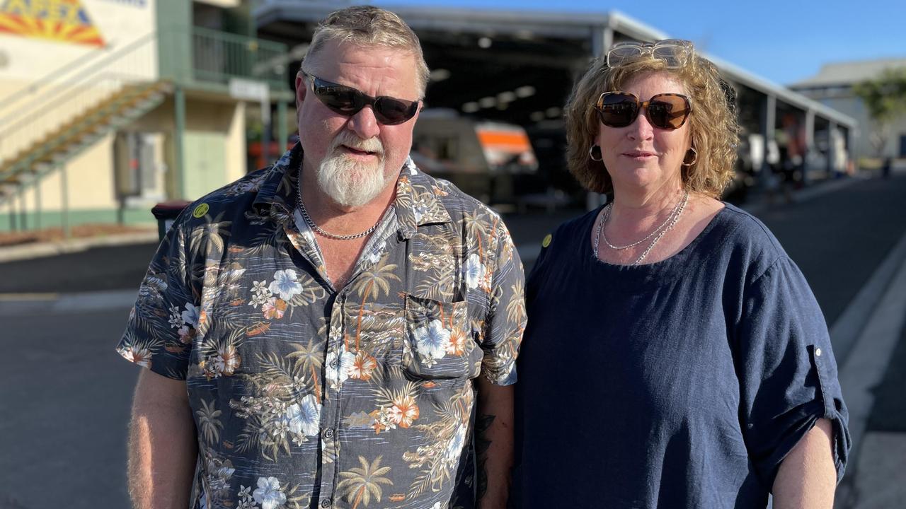 Bill Byrnes, left, and Melissa Oriel, right. Picture: Asa Andersen.