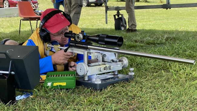 Mackay Rifle Club treasurer Bevan Appleby has been a member of the club for 20 years. Picture: Contributed