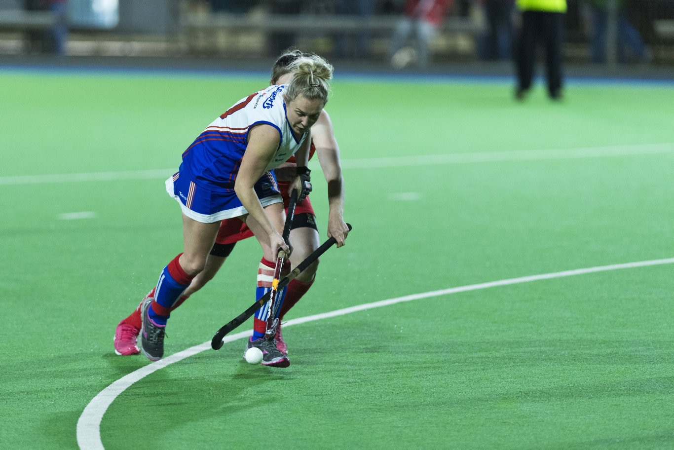 Rangeville captain Brooke Thompson against Red Lions in Toowoomba Hockey COVID Cup women round two at Clyde Park, Friday, July 17, 2020. Picture: Kevin Farmer