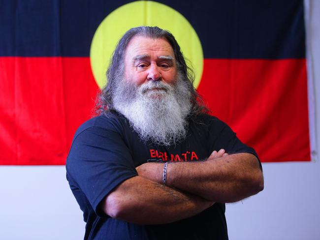 Aboriginal elder Uncle Gordon Workman hits back at changes to Australia Day made by a Melbourne Council. Picture: Phillip Rogers