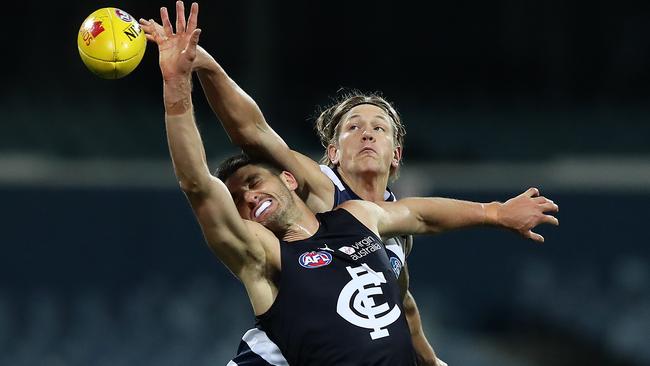 Marc Pittonet is making the most of his time at Carlton. Picture: Getty Images