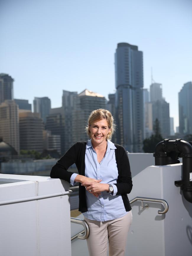 Donna Macgregor at QUT. Picture: David Kelly