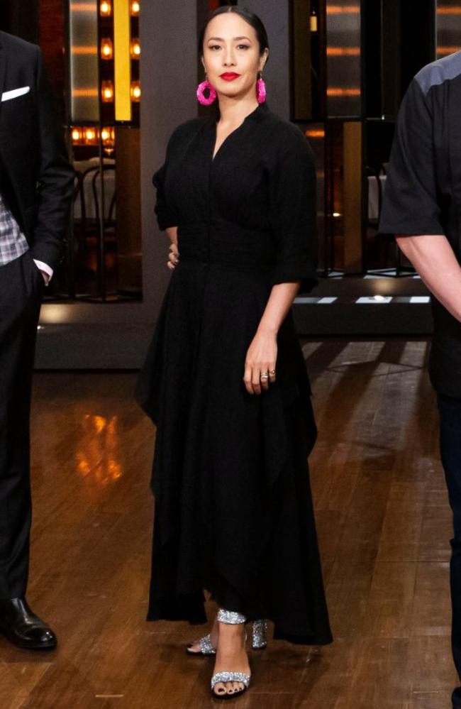 Episode 22: KITX dress, Jeffrey Campbell shoes, Lovisa earrings. Picture: MasterChef/Channel 10