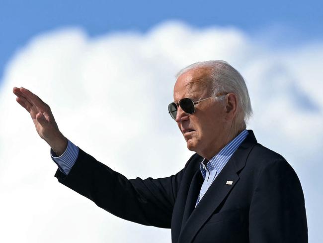 Joe Biden’s decision hs thrown the Democratic party in unchartered waters. Picture: AFP