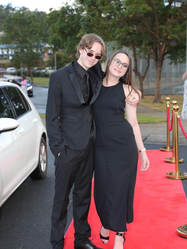 Pacific Pines High formal, at the school. Daniel Wade & Aimee Wade Picture Glenn Hampson