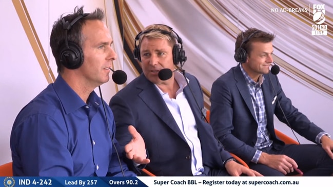 Shane Warne and Michael Vaughan make a bet over SuperCoach BBL