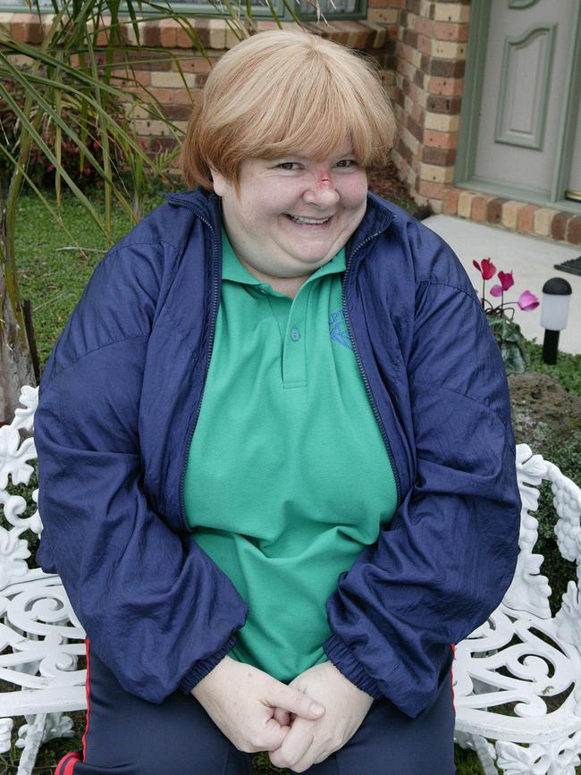 Magda Szubanski as Sharon Strzelecki in Kath &amp; Kim. 