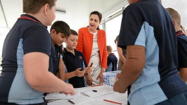 Camira State School’s latest NAPLAN results indicate Year 3 performed above average, as did the Year 5s when it came to grammar. Picture: Rob Williams