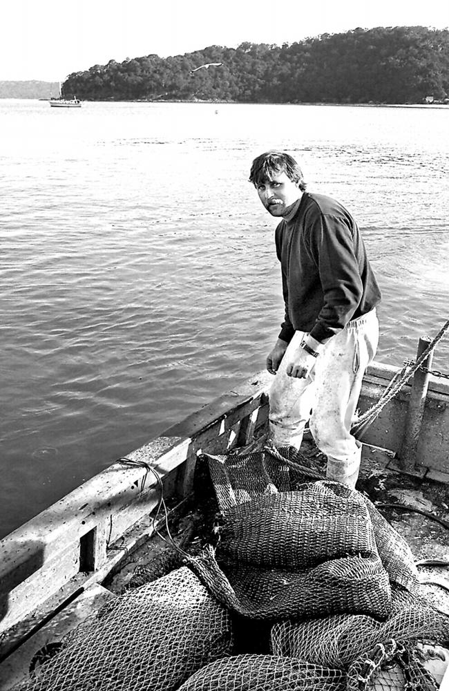 The Lady Marion fishing boat captain Neil Peterson, who discovered body was trawling for squid. Picture: Glenn Dickerson