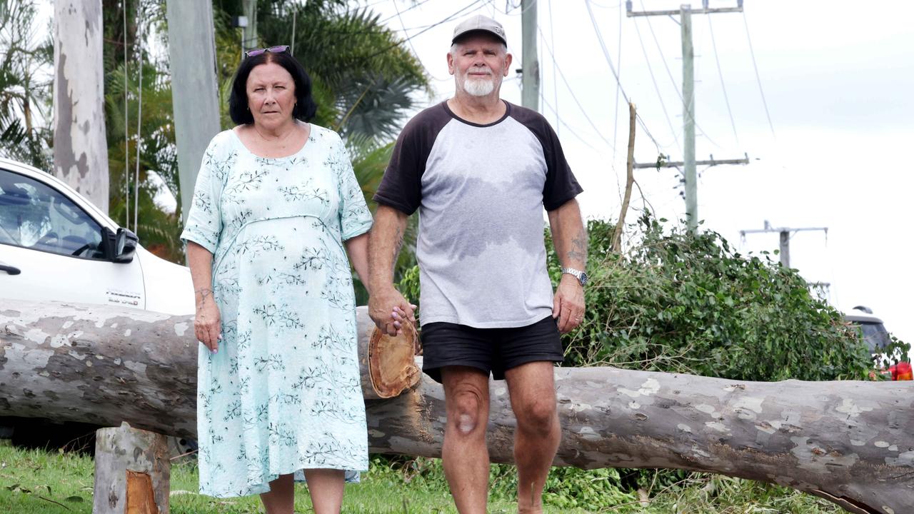 No power, water or comms: Brisbane street forgotten in wake of Alfred