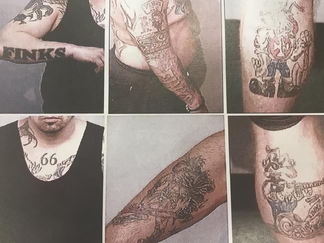 The practice of tattooing is etched not only into skin — but deep into bikie culture itself.