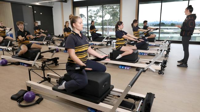 Students are being exposed to state-of-the art health and wellbeing facilities with Scotch College at Torrens Park leading the pack in the most impressive way. Picture Dean Martin