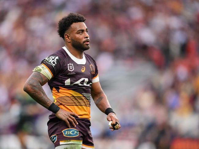 Brisbane Broncos five-eighth Ezra Mam. Picture: NRL Images