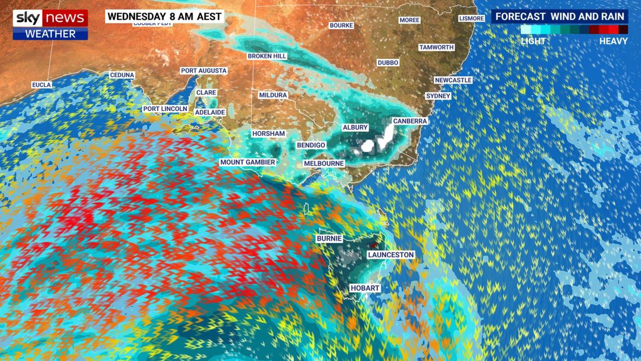 Perth Melbourne Weather Forecast For Multiple Cold Fronts Heavy Rain News Com Au Australia S Leading News Site