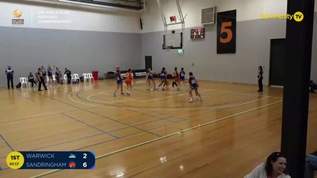 Replay: Basketball Australia U14 Club Championships Day 2 - Warwick Senators v Sandringham Sabres (Girls)