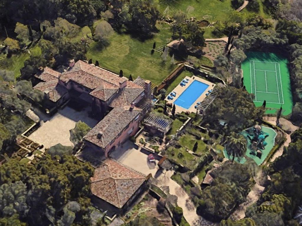 Meghan chose not to film at her extravagant Montecito mansion. Picture: Supplied