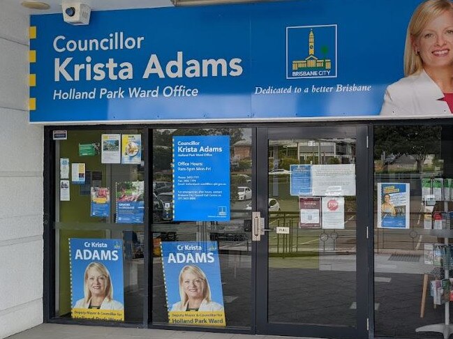 Deputy Mayor Krista Adams' ward office will be closed on Friday due to a planned Gaza protest.