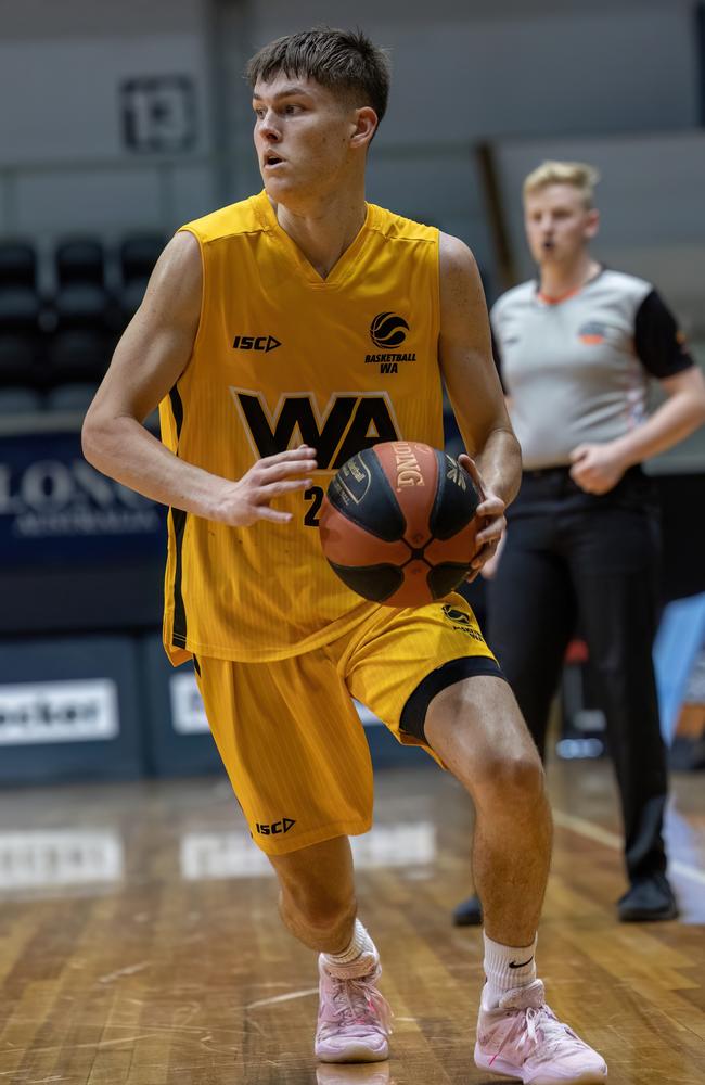 Western Australia's Ben Henshall during the Under-20 National Championships. Picture: Chris Burd