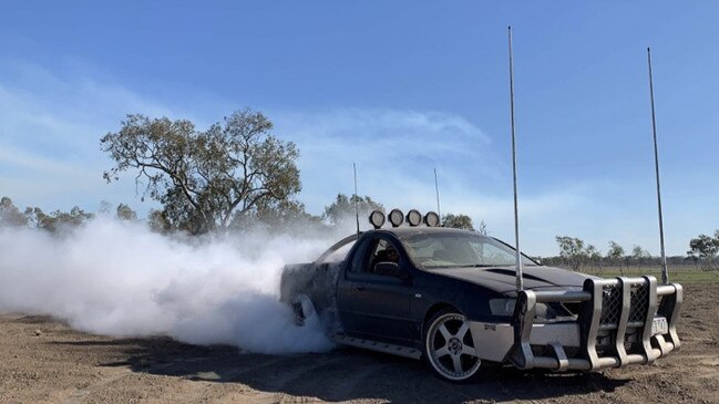 Zac Turner, from Stanhope, says his 2004 BA XR8 was the 2014 and 2017 Australian National Circlework champion.