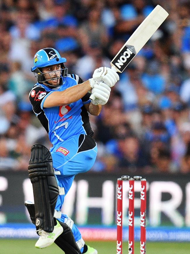 Wells in action for Adelaide. Picture: Daniel Kalisz/Getty Images