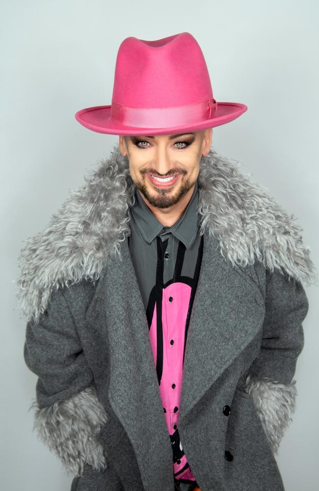 Boy George has spent the pandemic hiatus writing songs, making art and planning his stage show. Picture: Dean Stockings / Supplied.