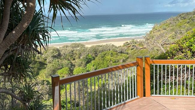 The scenic view from one of the viewing platforms along the nearly completed boardwalk. Picture: Contributed.