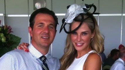 Adrian Bo with his wife Megan in 2012. Picture: Twitter