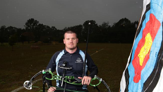 Jonathon Milne first tried the sport of archery as a teenager.