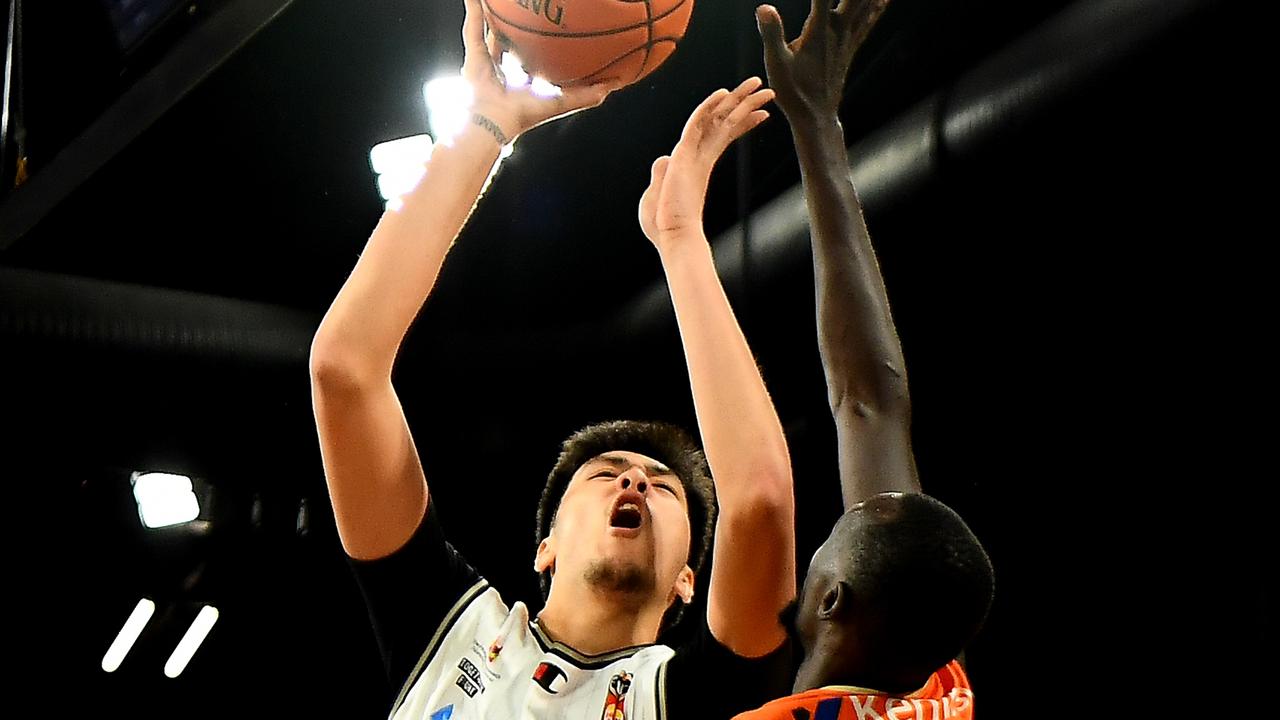 Filipino star Kai Sotto is determined to defy the doubters at the Adelaide 36ers this season. Picture: Getty Images