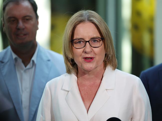 Victoria’s premier Jacinta Allan has been urged by Gold Coast Suns coach Damien Hardwick to be ‘tough on crime’. Picture: NewsWire/ David Crosling