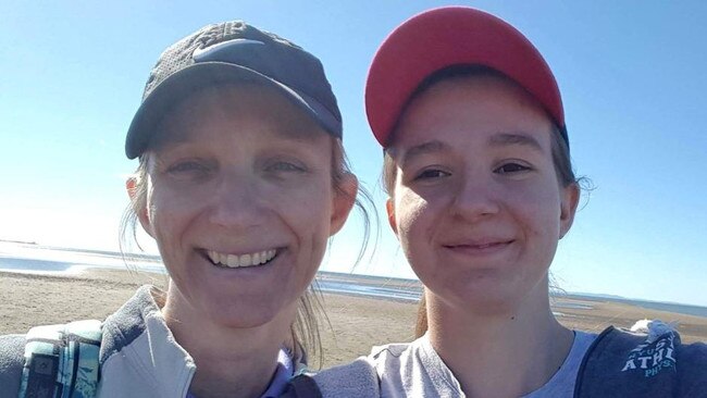 Brisbane’s Julie and Jessica Richards were on an annual mother-and-daughter adventure when tragedy struck. They were among the victims of Monday’s White Island volcano eruption. Picture: Barbara Whitehead, sister of Julie Richards