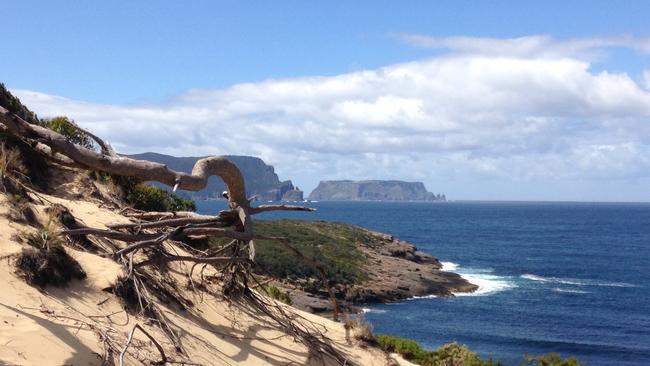 Tasman Island from Crescent Bay. Picture: STEWART AND JANNE GORDON