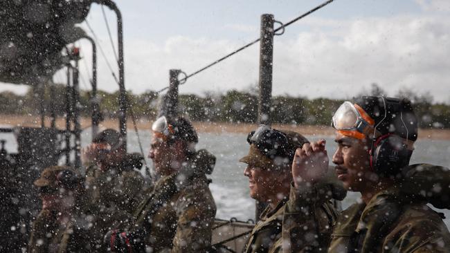 The Australian Army conducted a training exercise at Cowley Beach on October 15, 2024, designed to test soldiers in a range of petroleum capabilities including establishing Deployable Bulk Fuel and Inland Pipeline Distribution Systems, as well as firefighting drills. Picture: Supplied.