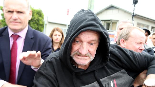 Tony Jones leaves the second day of the inquest into William Tyrrell's disappearance at Taree Local Court. Picture: AAP