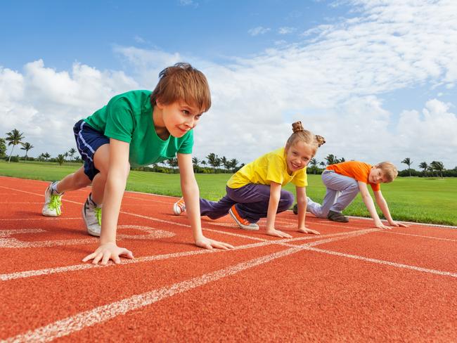 The majority of kids were participating in physical activities outside of school, but more than two-thirds are in front of screens for more than an hour every day. Picture: Supplied